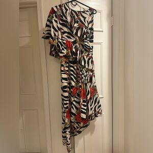 “Roses In The Jungle” Custom Dress🌹🦓